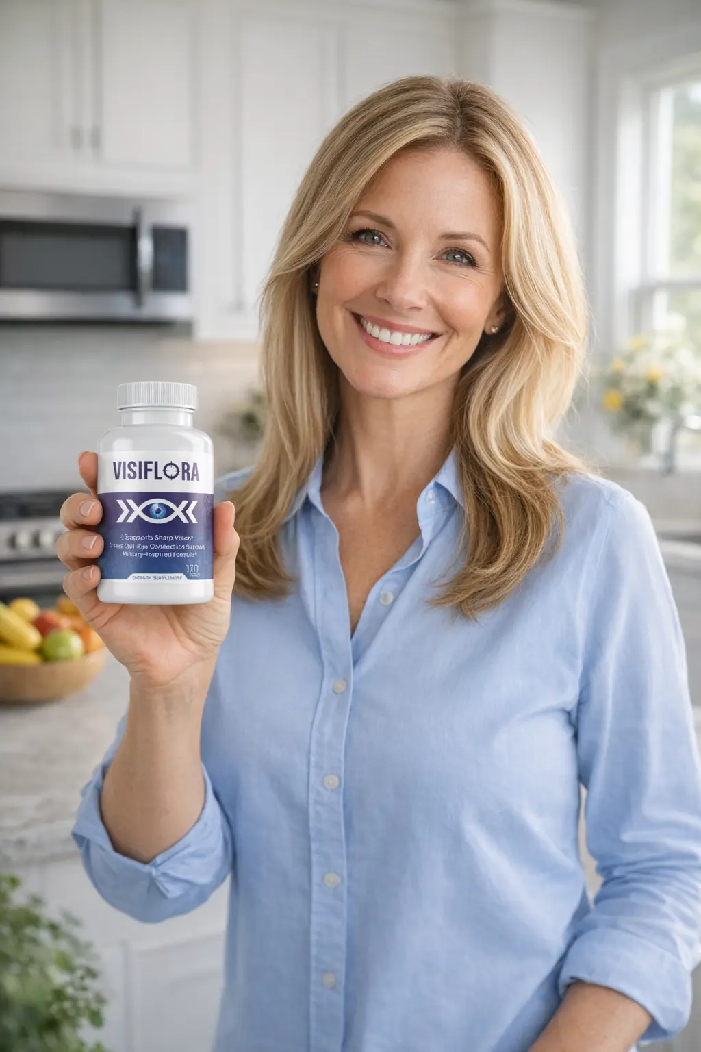 1 bottle image of VisiFlora supplement